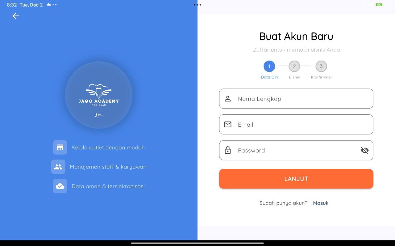 Screenshot POS SaaS 2